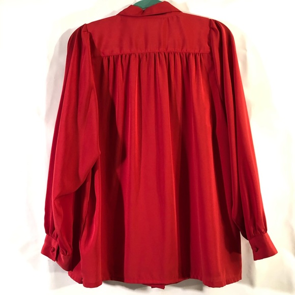 Yves St.Clair Red Blouse - Picture 5 of 5